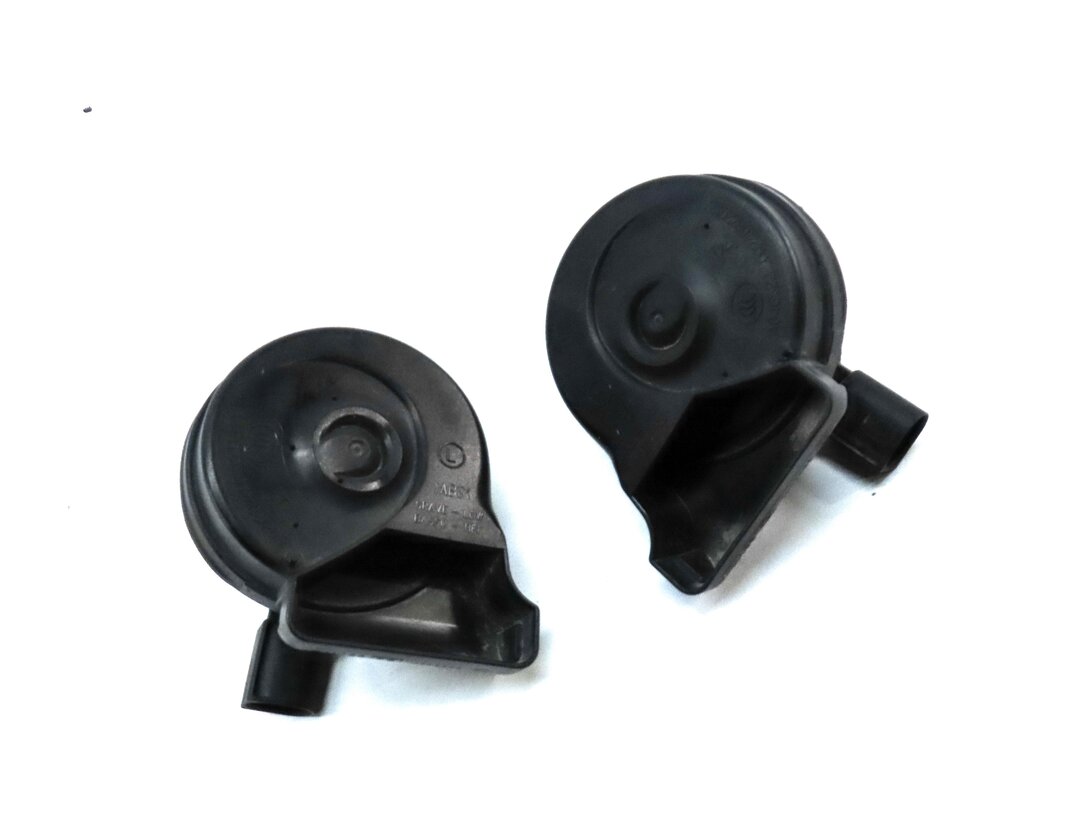 Thumbnail 3: 2015-2023 MERCEDES C-CLASS (W205) HIGH & LOW TONE EMERGENCY SAFETY HORN SET-2