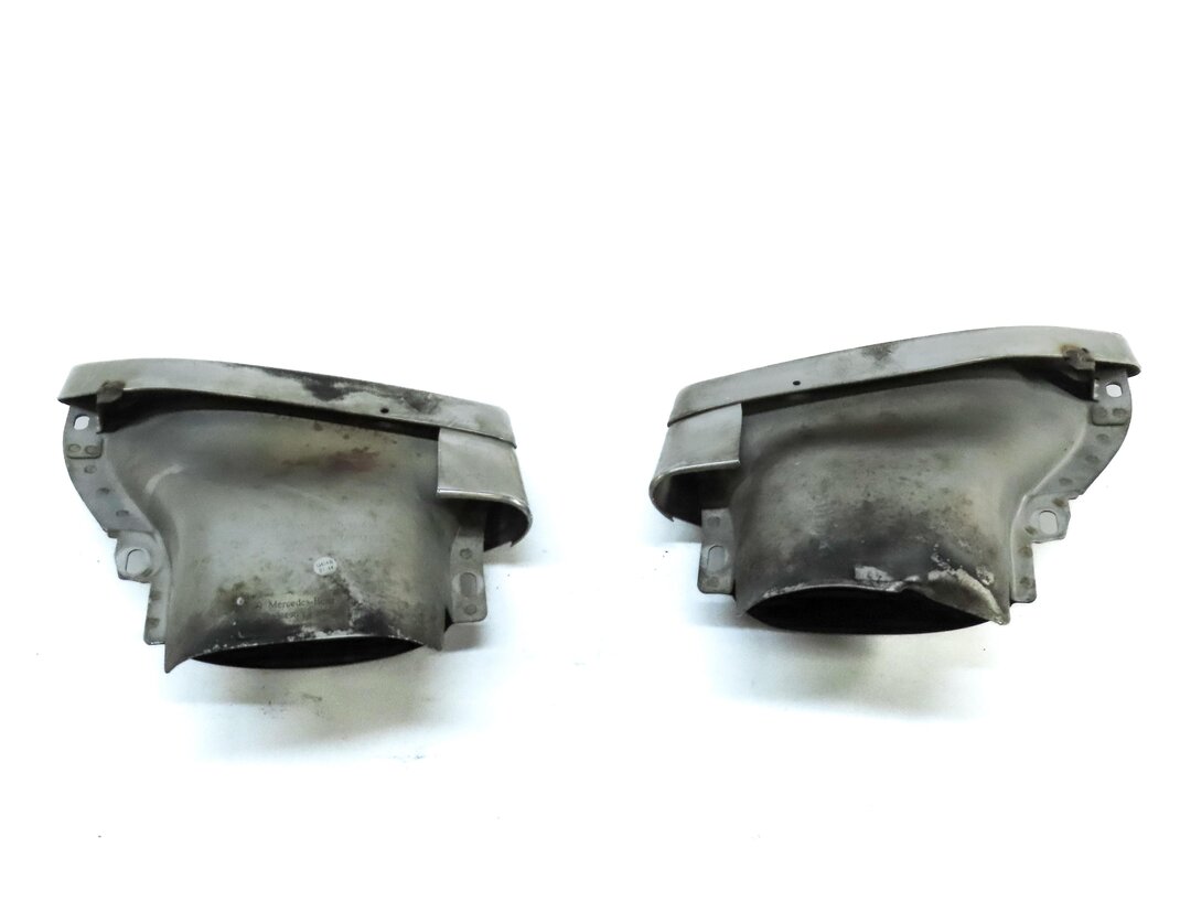 Thumbnail 4: 2012-2015 MERCEDES C350 COUPE (W204) REAR LEFT & RIGHT EXHAUST MUFFLER TIP SET 2