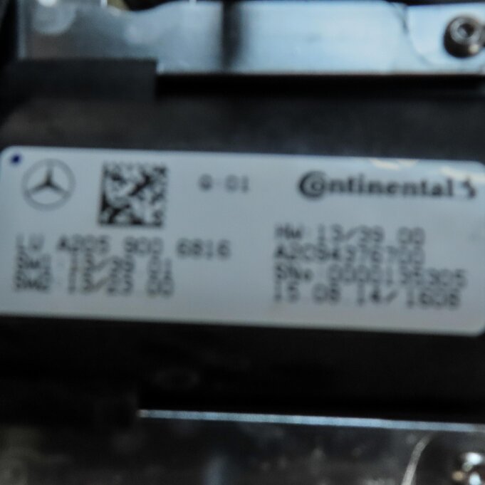 Thumbnail 7: 2015 MERCEDES C-CLASS (W204) RADIO STEREO GPS NAVIGATION CONTROL KNOB SWITCH PAD