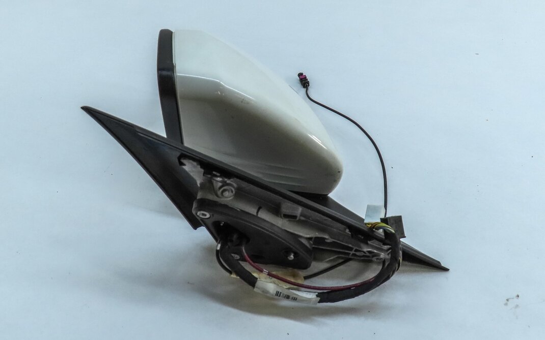 Thumbnail 5: 15-16 MERCEDES C-CLASS (W205) LEFT BLIND SPOT P-FOLD AUTODIM DOOR MIRROR (WHITE)