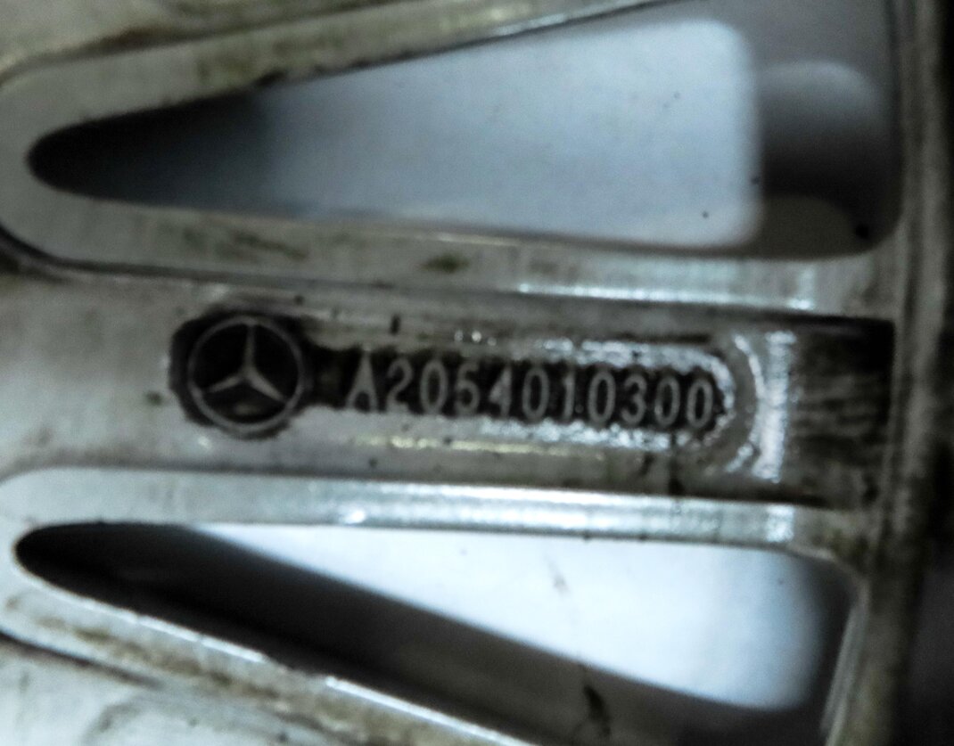 Thumbnail 7: 2015-2017 MERCEDES C300 (W205) 17x7 20-SPOKE ALUMINUM ALLOY SPOKED WHEEL RIM