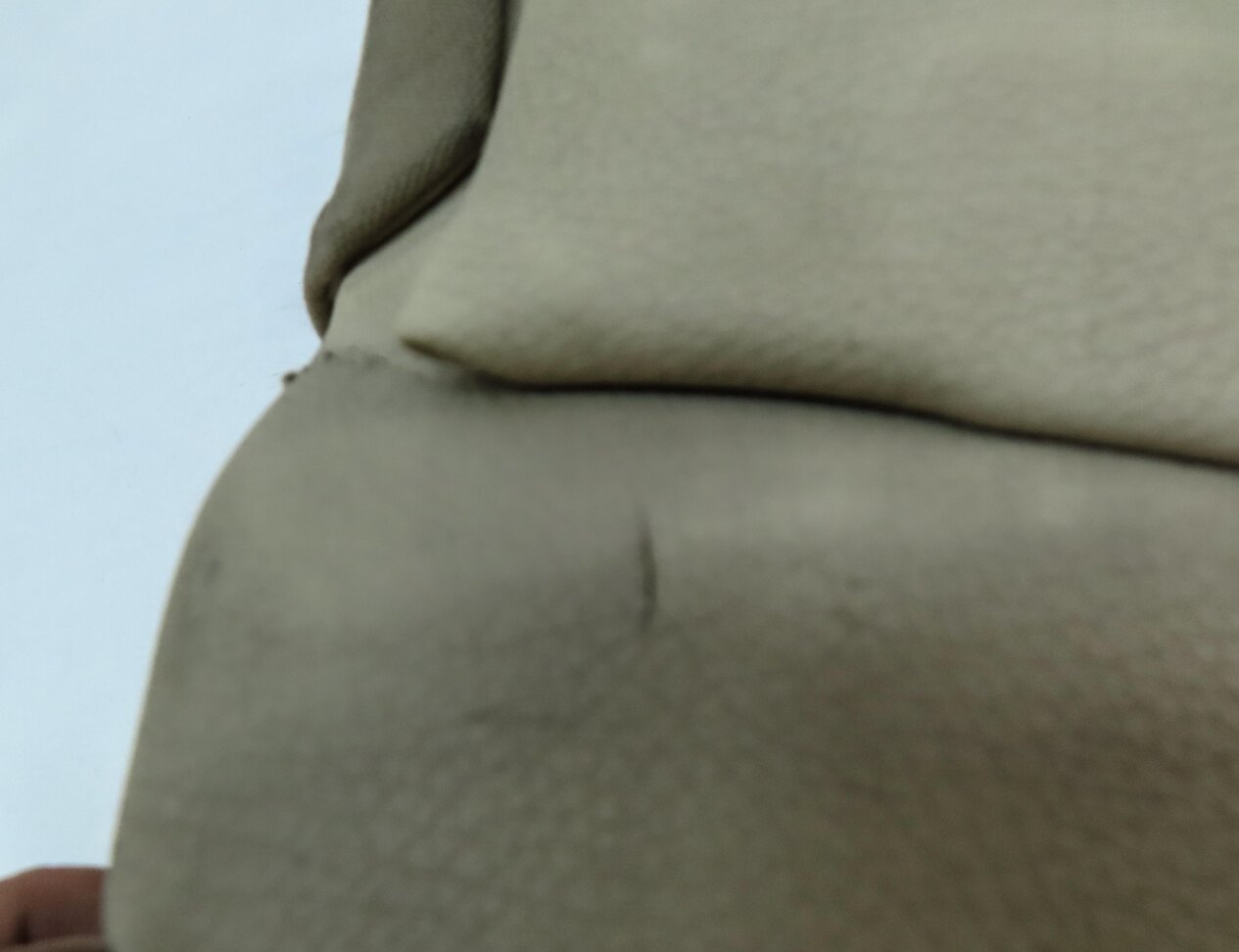 Thumbnail 9: 15-17 MERCEDES C-CLASS W205 RIGHT PASSENGER UPPER TOP HEATED SEAT CUSHION BEIGE
