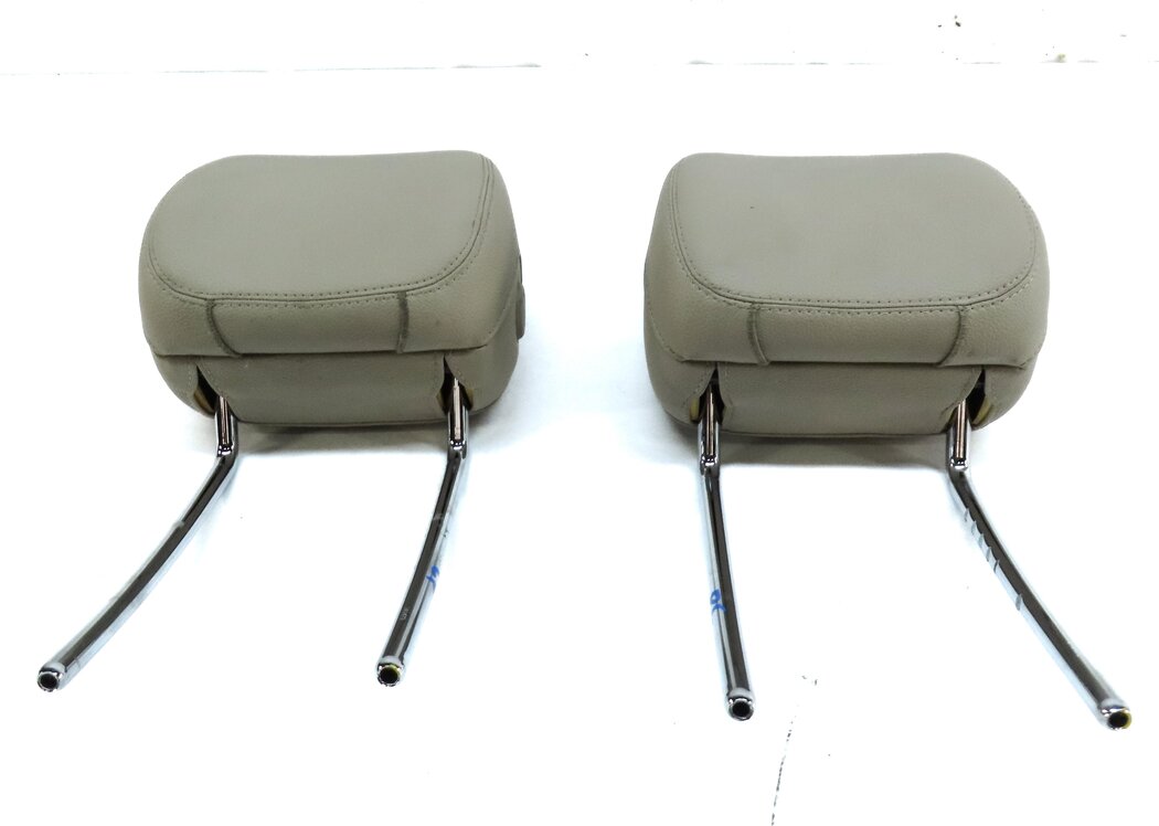 Thumbnail 2: 15-23 MERCEDES C GLC CLASS (W205 X254) FRONT LEFT & RIGHT HEADREST SET-2 (BEIGE)