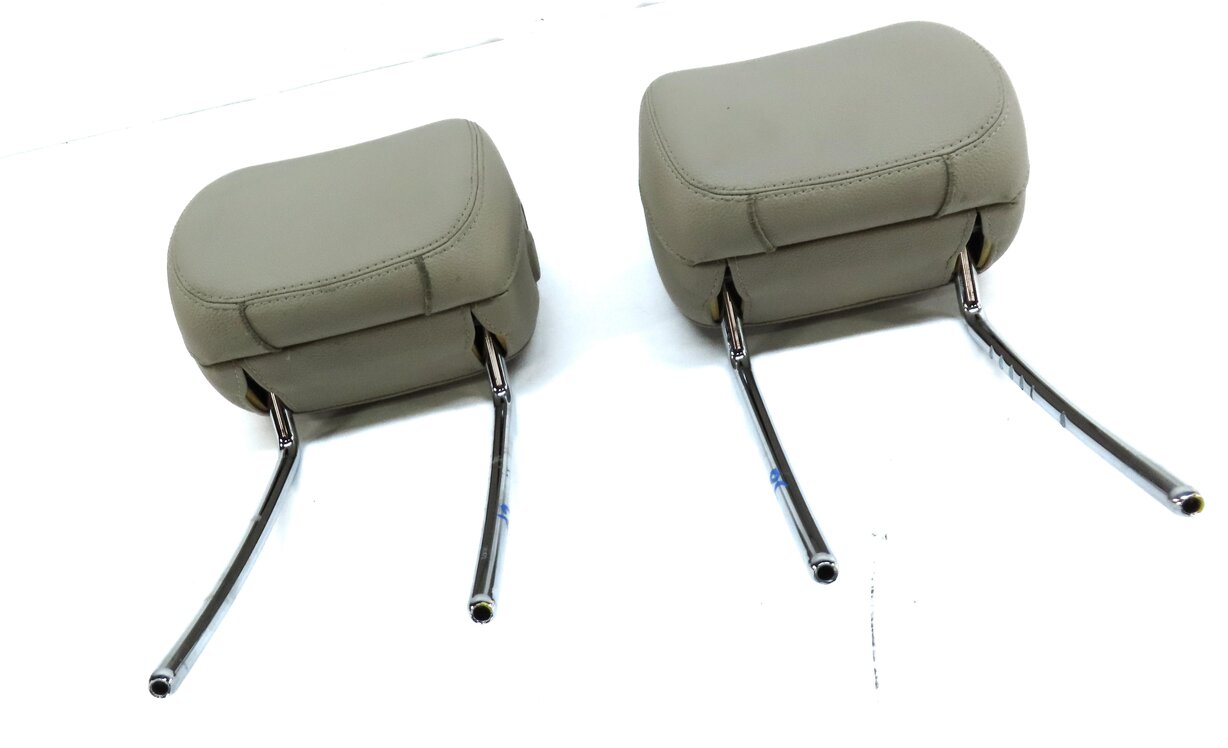 Thumbnail 3: 15-23 MERCEDES C GLC CLASS (W205 X254) FRONT LEFT & RIGHT HEADREST SET-2 (BEIGE)