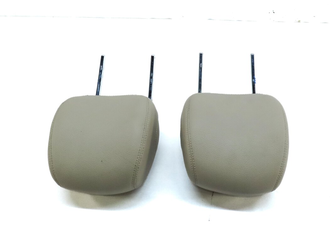 Thumbnail 4: 15-23 MERCEDES C GLC CLASS (W205 X254) FRONT LEFT & RIGHT HEADREST SET-2 (BEIGE)