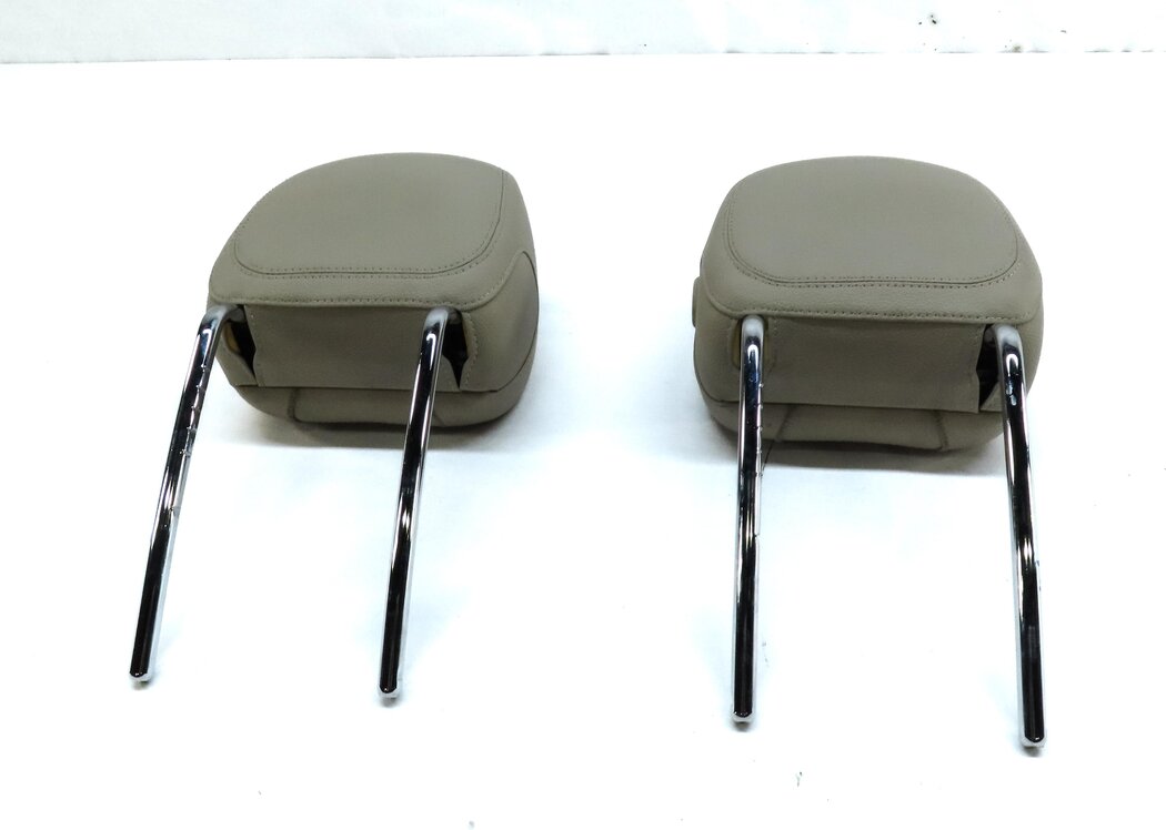 Thumbnail 6: 15-23 MERCEDES C GLC CLASS (W205 X254) FRONT LEFT & RIGHT HEADREST SET-2 (BEIGE)
