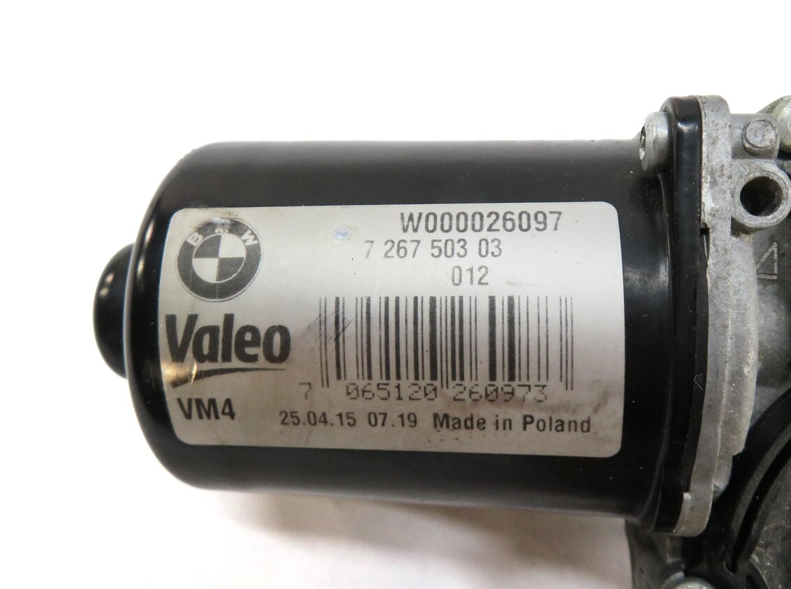 Thumbnail 6: 2012-2019 BMW 3 / 4 SERIES (F30 F31 F32 F33 F34) FRONT WINDSHIELD WIPER MOTOR