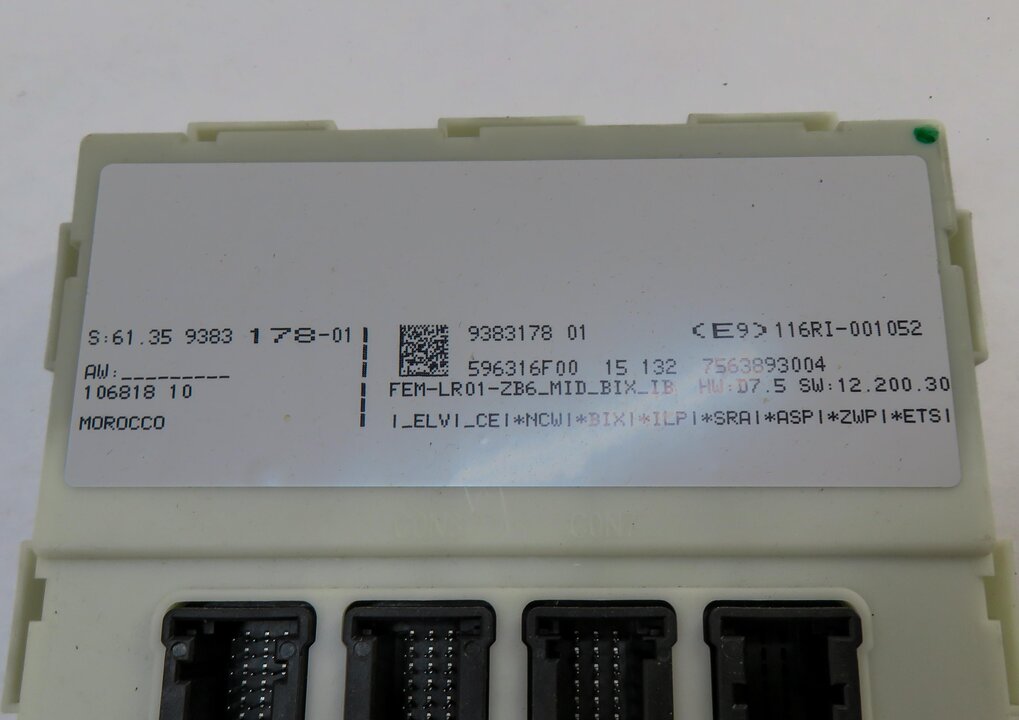 Thumbnail 7: 13-18 BMW 328i 428i 528i X3 X4 (F30 F32) 2.0L N26 ENGINE DME BCM MODULE KEY SET