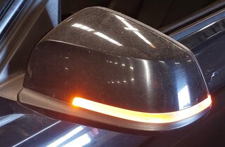 Thumbnail 2: 2013-2019 BMW 3-SERIES (F30) FRONT LEFT DRIVER HEATED DOOR MIRROR (BLACK 2 668)