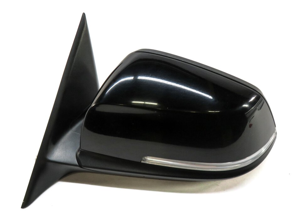 Thumbnail 6: 2013-2019 BMW 3-SERIES (F30) FRONT LEFT DRIVER HEATED DOOR MIRROR (BLACK 2 668)