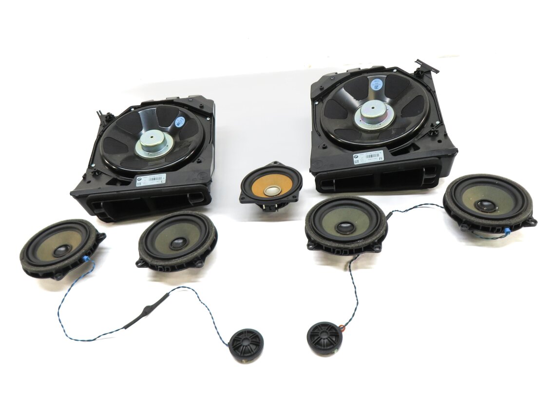 Thumbnail 2: 2015 BMW 320i (F30) STEREO HiFi AUDIO SUB SUBWOOFER TWEETER SPEAKER SET 9