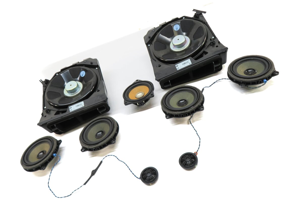 Thumbnail 3: 2015 BMW 320i (F30) STEREO HiFi AUDIO SUB SUBWOOFER TWEETER SPEAKER SET 9