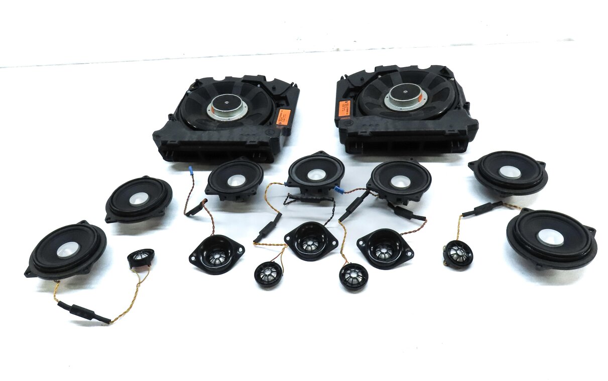 Thumbnail 2: 2013 BMW M5 (F10) HARMAN AUDIO SUB SUBWOOFER TWEETER SPEAKER SET-16