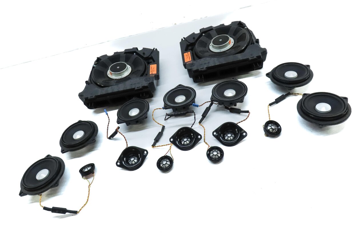 Thumbnail 3: 2013 BMW M5 (F10) HARMAN AUDIO SUB SUBWOOFER TWEETER SPEAKER SET-16