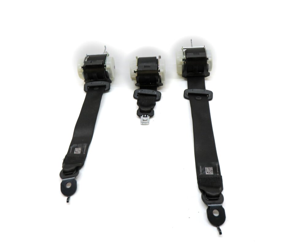 Thumbnail 2: 2013 BMW M5 ///M (F10) REAR SEAT LEFT CENTER RIGHT SEATBELT RETRACTOR SET-3