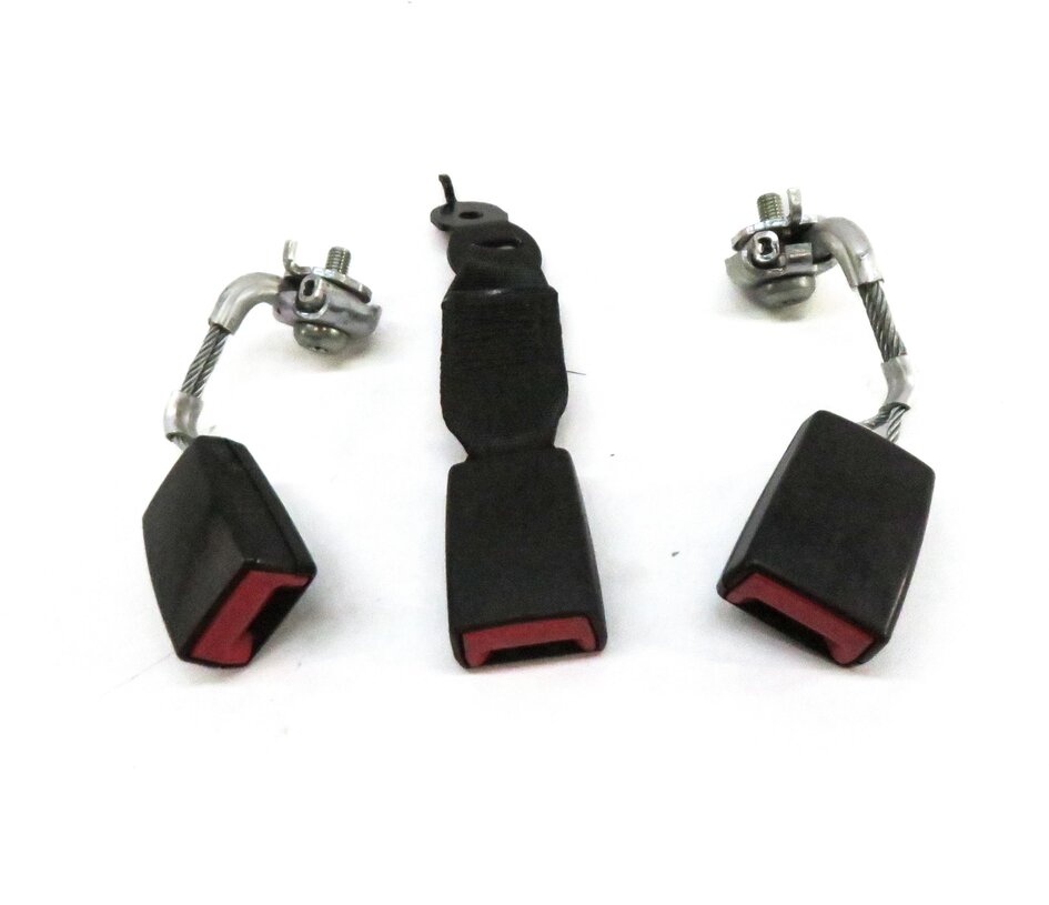 Thumbnail 2: 2013 BMW M5 ///M (F10) REAR SEAT LEFT CENTER RIGHT SEATBELT BUCKLE RECEIVER SET