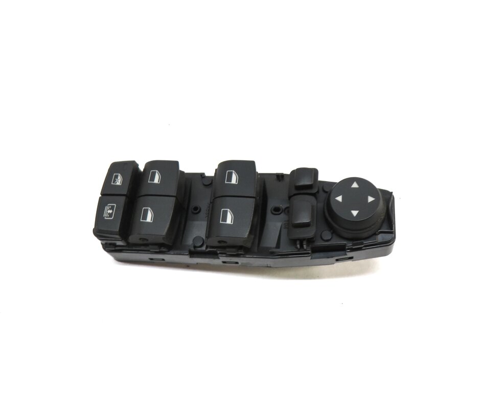 Thumbnail 4: 10-19 BMW 5 6 M5 M6 (F06 F10 F12 F13) LEFT DRIVER PFOLD WINDOW SWITCH w/ SHADE