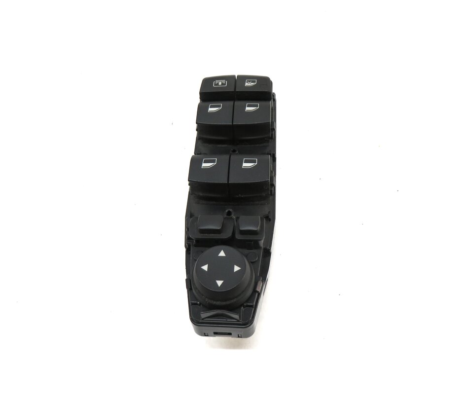 Thumbnail 5: 10-19 BMW 5 6 M5 M6 (F06 F10 F12 F13) LEFT DRIVER PFOLD WINDOW SWITCH w/ SHADE