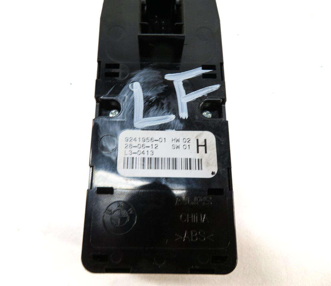 Thumbnail 7: 10-19 BMW 5 6 M5 M6 (F06 F10 F12 F13) LEFT DRIVER PFOLD WINDOW SWITCH w/ SHADE
