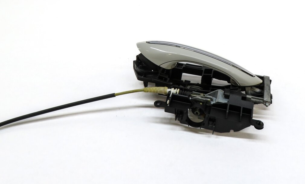 Thumbnail 4: 09-19 BMW 5 6 7 SERIES (F01 F07 F10 F12) RIGHT REAR COMFORT DOOR HANDLE (WHITE)