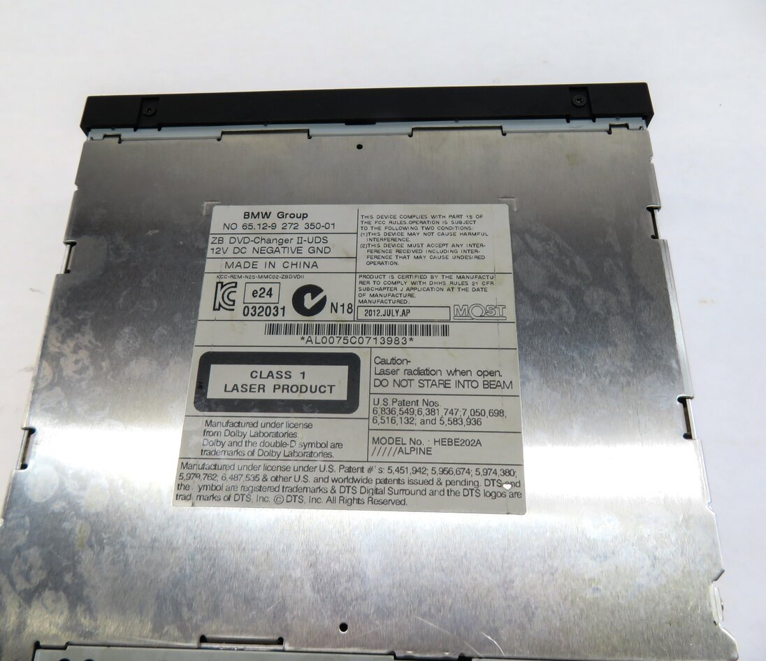 Thumbnail 6: 10-17 BMW 328i 335i 528i 535i 550i 640i 650i 740i 750i X3 - 6-DISC DVD CHANGER