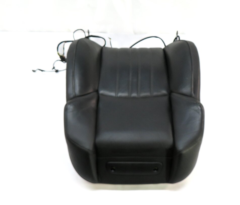Thumbnail 4: 2013 BMW M5 ///M (F10) LEFT DRIVER UPPER TOP HEAT COOL SPORT SEAT CUSHION BLACK