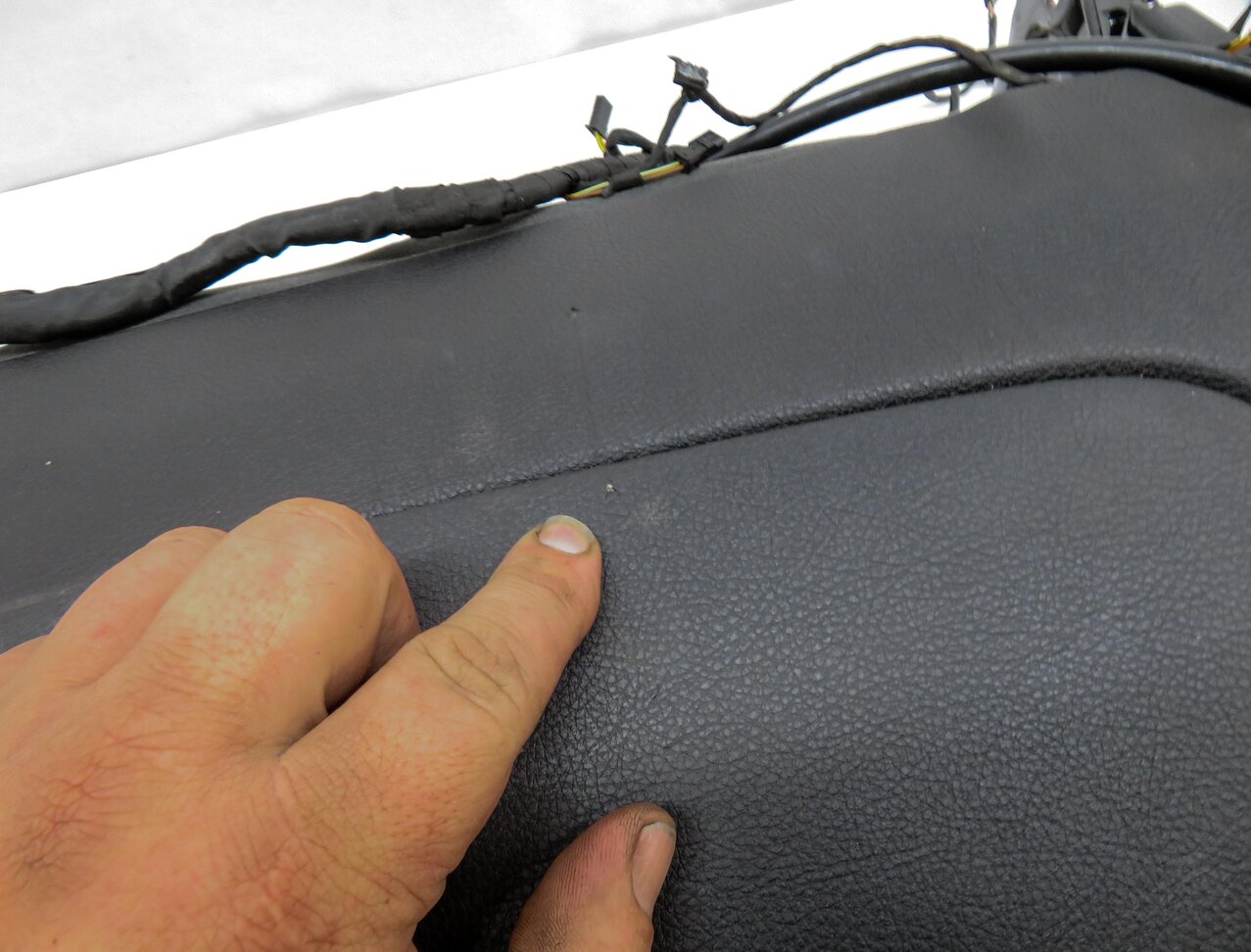 Thumbnail 6: 2013 BMW M5 ///M (F10) LEFT DRIVER UPPER TOP HEAT COOL SPORT SEAT CUSHION BLACK