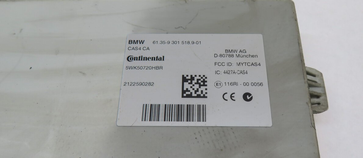 Thumbnail 7: 12-15 BMW M5 M6 ///M (F06 F10 F12 F13) 4.4L S63 ENGINE DME CAS 4 MODULE KEY SET