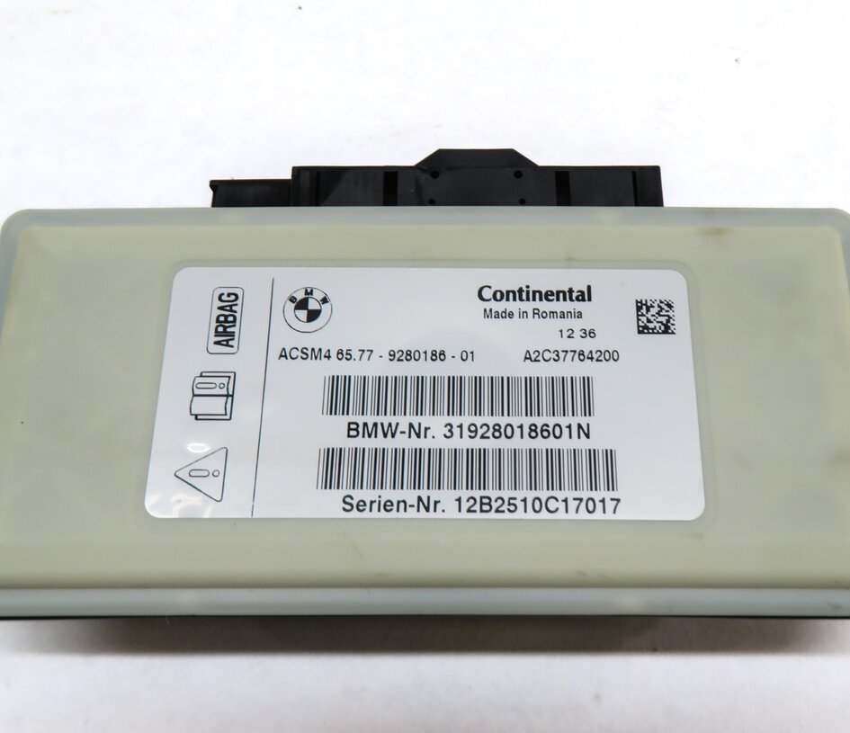 Thumbnail 4: 12-21 BMW 2 3 4 5 6 7 X3 X4 X5 X6 (F22 F30 F32 F10 F15 F16 F85) SRS BAG MODULE