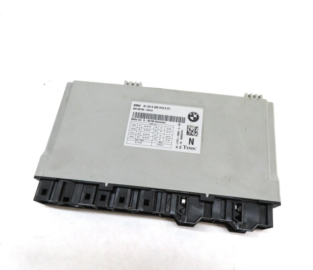 Thumbnail 1: 10-17 BMW 5 6 7 SERIES (F01 F06 F10) FRONT RIGHT PASSENGER COMFORT SEAT MODULE
