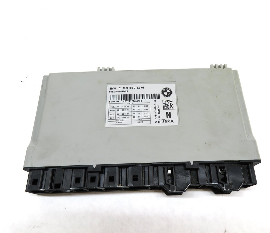Thumbnail 2: 10-17 BMW 5 6 7 SERIES (F01 F06 F10) FRONT RIGHT PASSENGER COMFORT SEAT MODULE