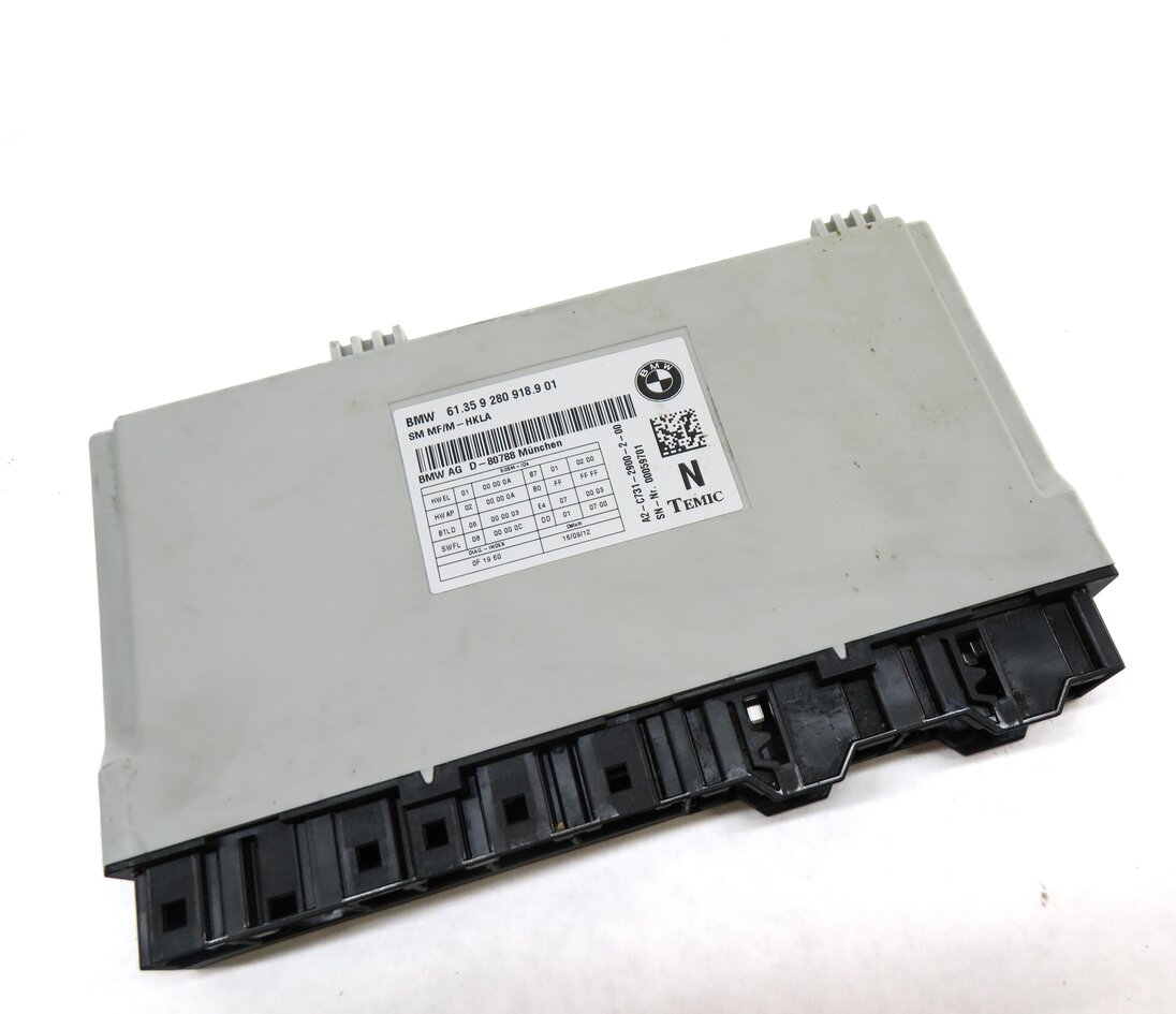 Thumbnail 3: 10-17 BMW 5 6 7 SERIES (F01 F06 F10) FRONT RIGHT PASSENGER COMFORT SEAT MODULE