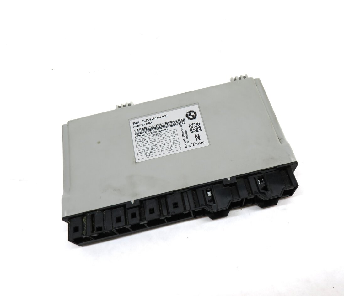 Thumbnail 3: 10-17 BMW 5 6 7 SERIES F01 F06 F10 FRONT LEFT DRIVER COMFORT SEAT CONTROL MODULE