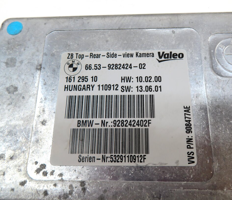 Thumbnail 4: 10-17 BMW 3 5 6 7 SERIES (F01 F07 F10 F12 F30) SURROUND SIDE VIEW CAMERA MODULE