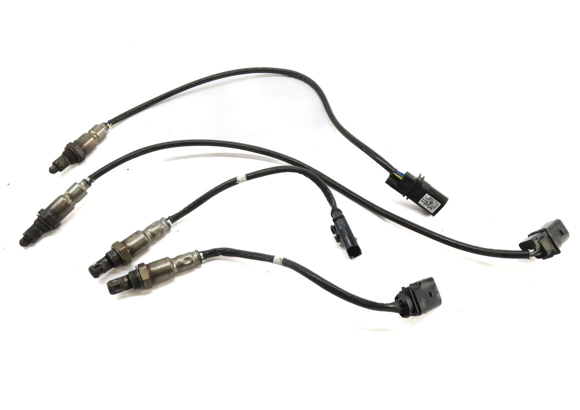 Thumbnail 2: 2013 BMW M5 (F10) 4.4L S63 PRE POST CAT O2 OXYGEN LAMBDA PROBE SENSOR SET-4