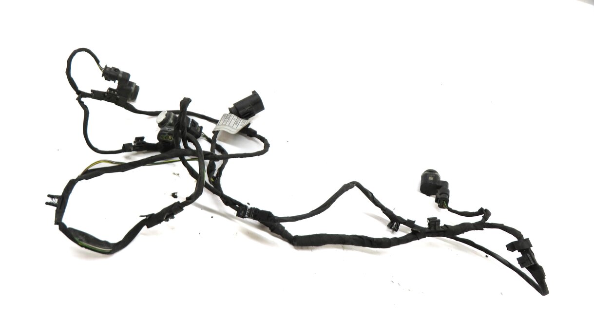2013 BMW M5 ///M (F10) FRONT PDC PARK SENSOR SET w/ HARNESS (ALPINE WHITE 300)