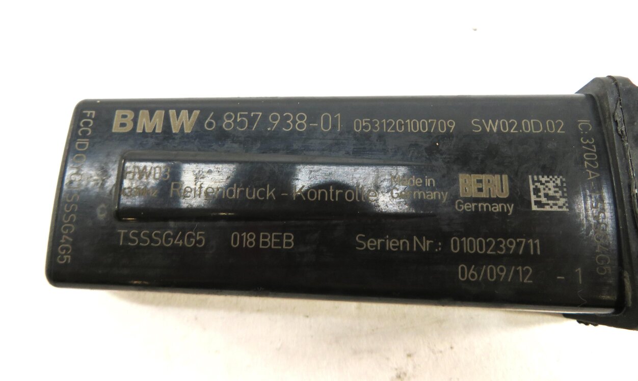 Thumbnail 5: 11-18 BMW 5 7 M5 M6 X3 X4 (F01 F06 F10 F12 F25 F26) TPMS SENSOR ANTENNA MODULE