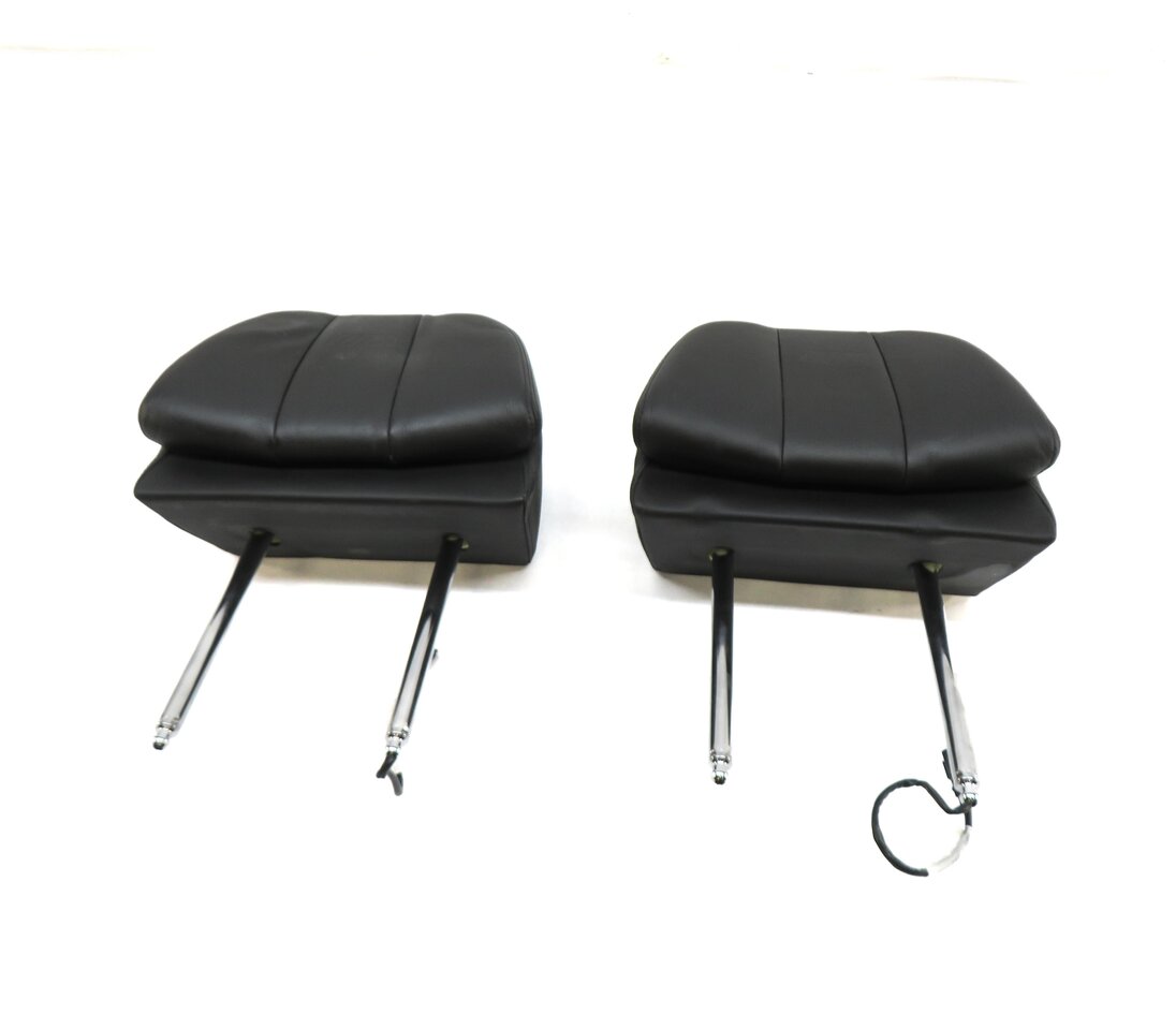 Thumbnail 2: 2013 BMW M5 ///M (F10) FRONT LEFT & RIGHT SEAT HEADREST SET-2 (BLACK MERINO)