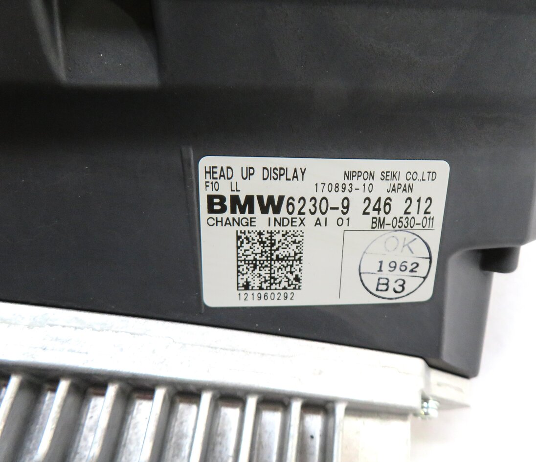 Thumbnail 8: 2011-2016 BMW 528i 535i 550i M5 (F10) FRONT DASH HEADS UP DISPLAY PROJECTOR HUD