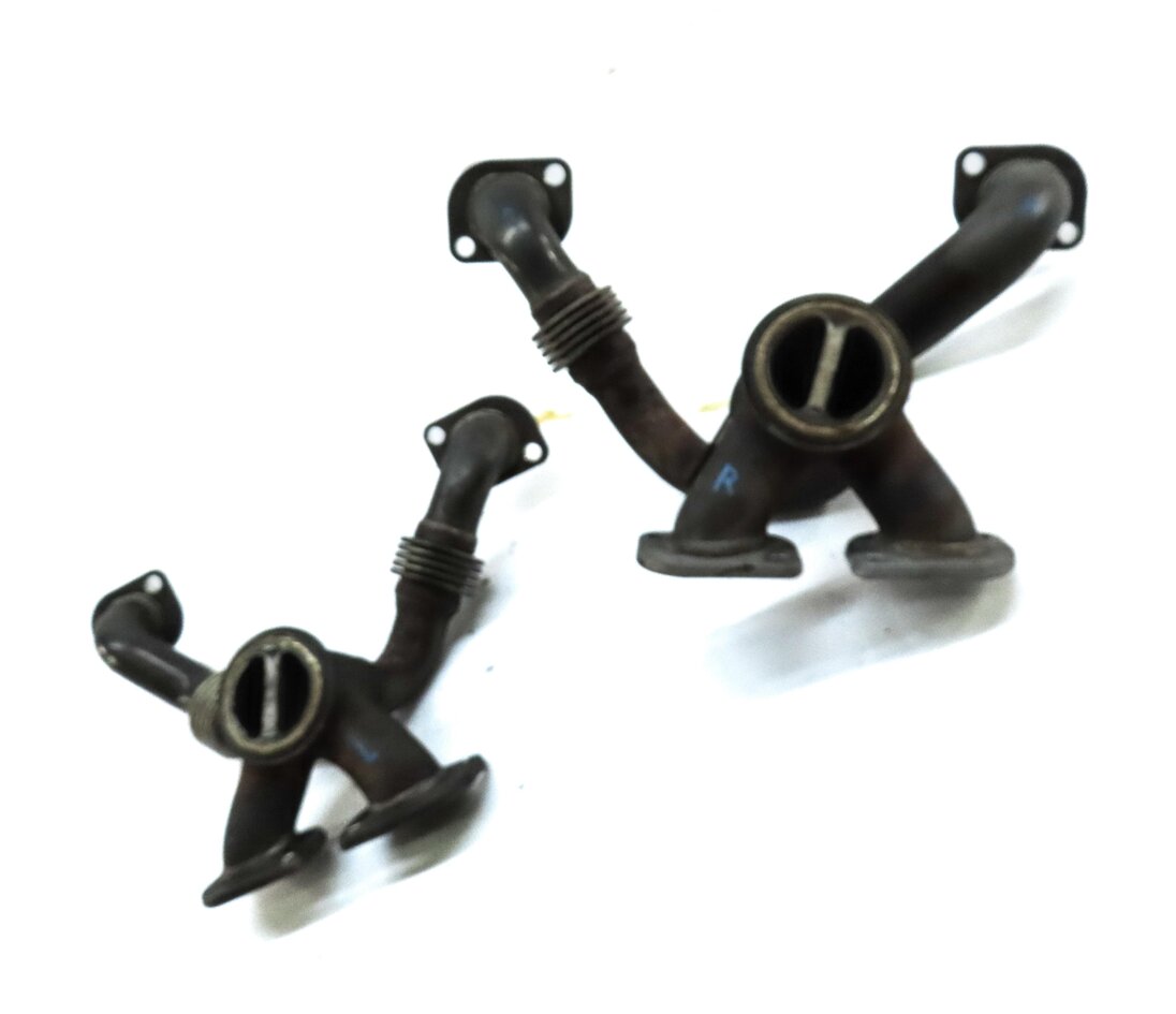Thumbnail 3: 12-20 BMW M5 M6 M8 X5M X6M (F06 F10 F12 F13 F85) 4.4L S63 EXHAUST MANIFOLD SET