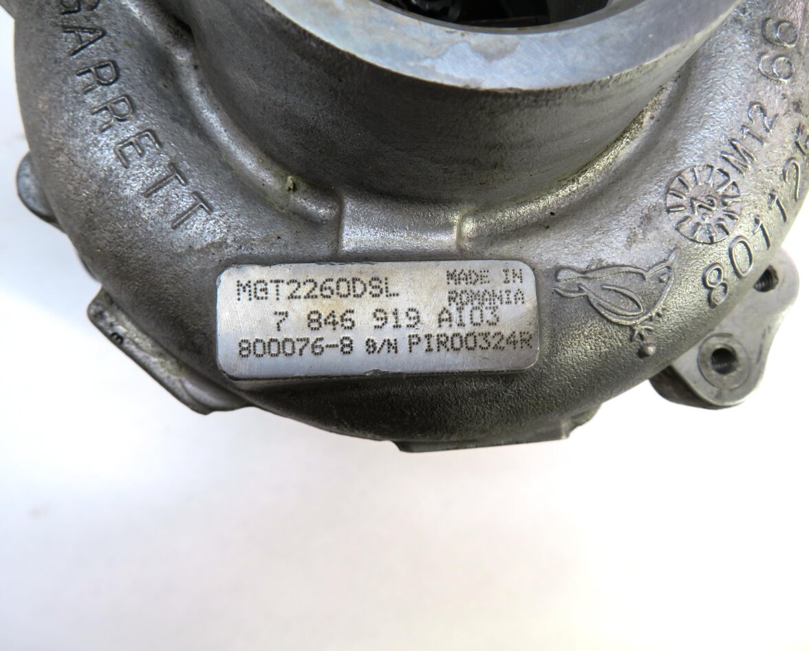 Thumbnail 9: 12-15 BMW M5 M6 ///M (F06 F10 F12 F13) 4.4L S63 ENGINE LEFT TURBO TURBOCHARGER