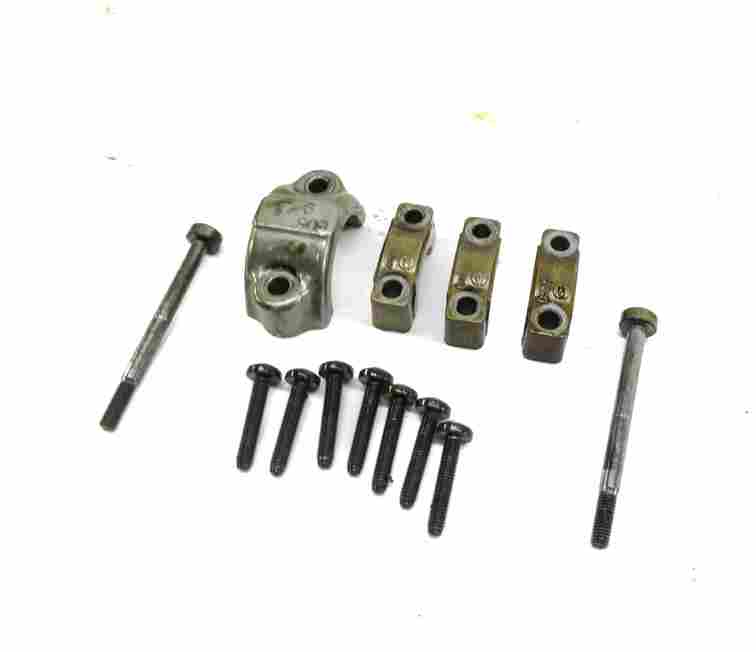 Thumbnail 1: 12-19 M5 M6 X5M F10 F12 F85 F86 4.4L S63 LEFT HEAD EXHAUST CAMSHAFT BEARING SET