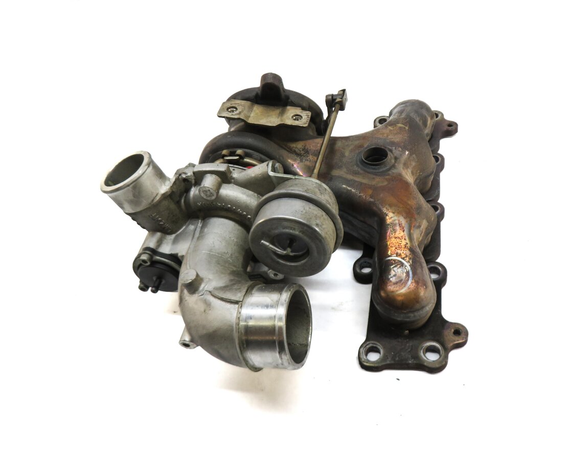Thumbnail 2: 14-17 EVOQUE DISCOVERY SPORT (L538 L550) 2.0L TURBO ENGINE TURBOCHARGER MANIFOLD