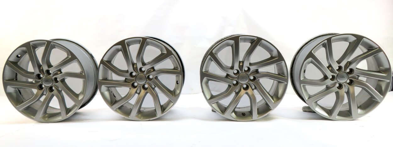 Thumbnail 16: 16-19 LAND ROVER DISCOVERY SPORT L550 18x8 INCH ANGLED V 5-SPOKE WHEEL RIM SET-4