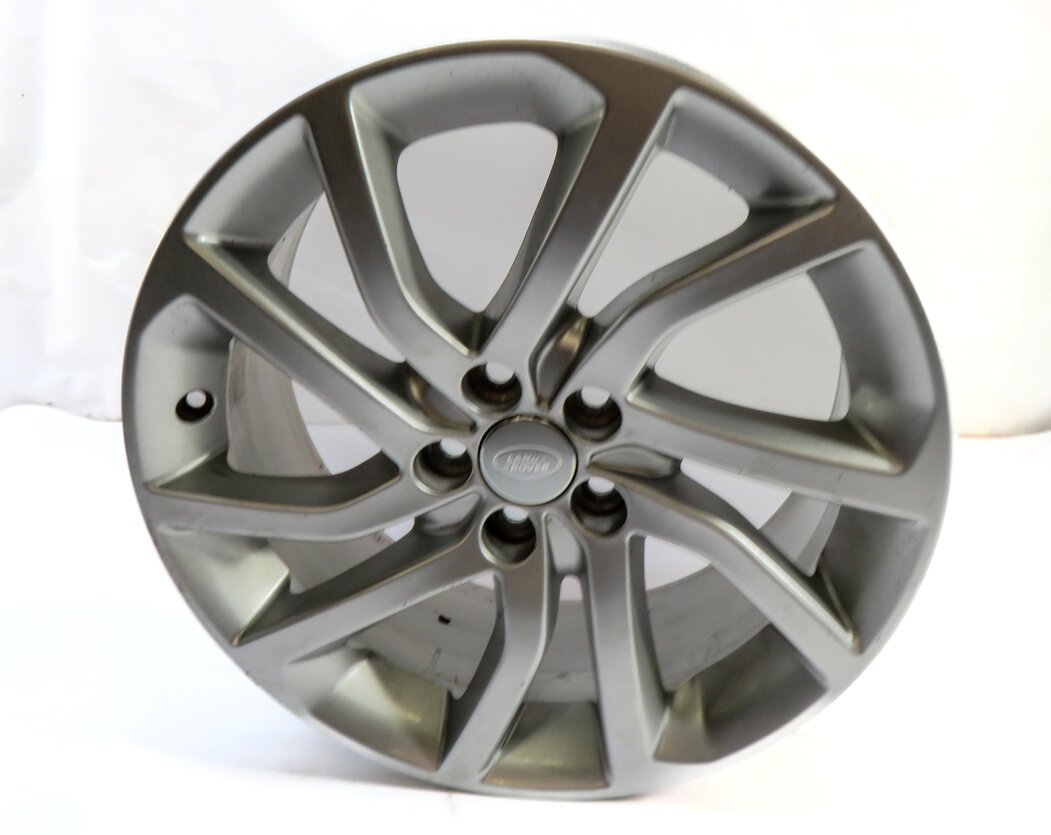 Thumbnail 2: 16-19 LAND ROVER DISCOVERY SPORT L550 18x8 INCH ANGLED V 5-SPOKE WHEEL RIM SET-4