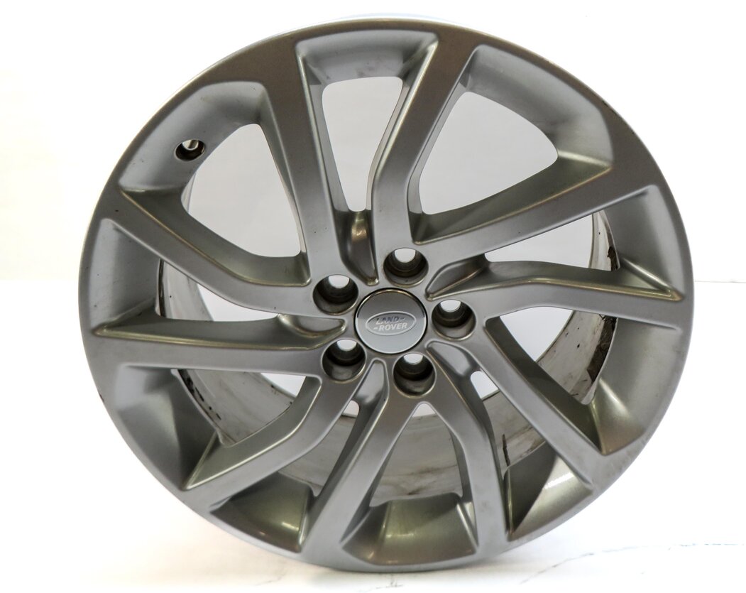 Thumbnail 5: 16-19 LAND ROVER DISCOVERY SPORT L550 18x8 INCH ANGLED V 5-SPOKE WHEEL RIM SET-4