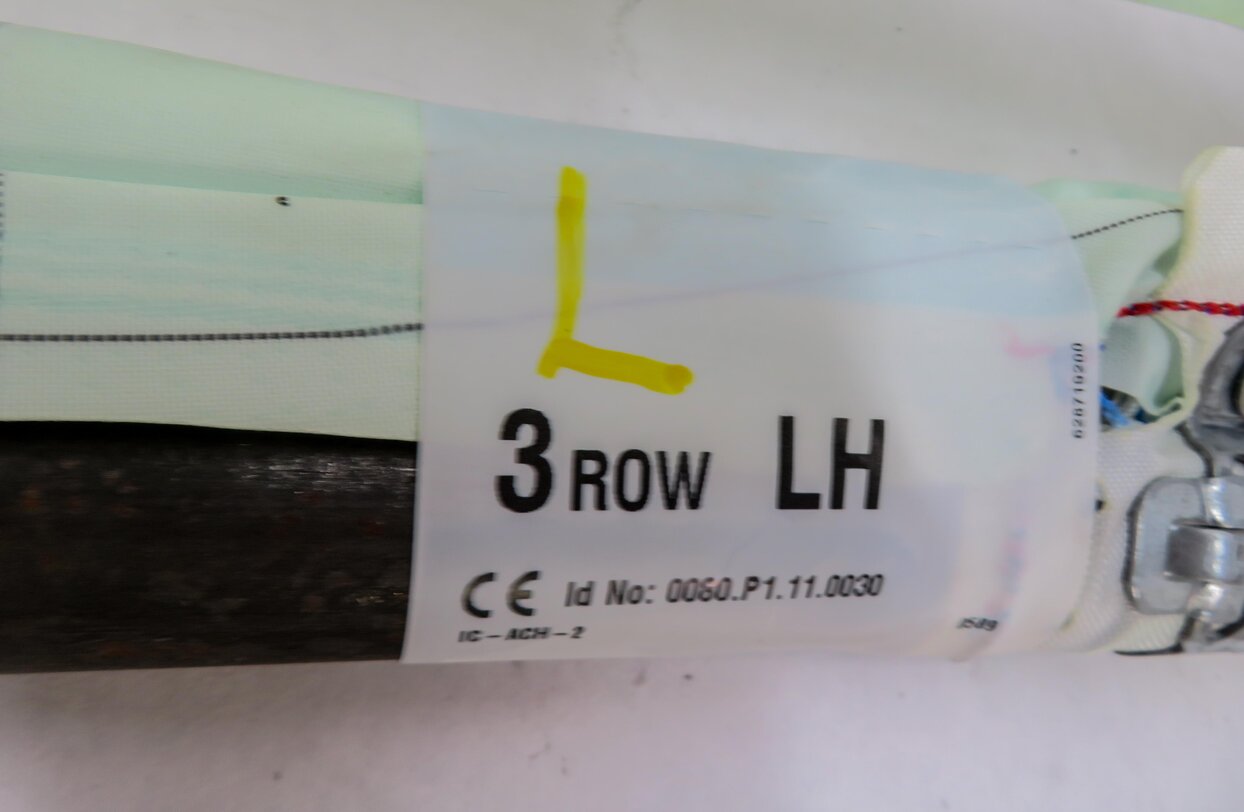 Thumbnail 5: 15-19 LAND ROVER DISCOVERY SPORT (L550) LEFT SIDE ROOF CURTAIN AIRBAG AIR BAG