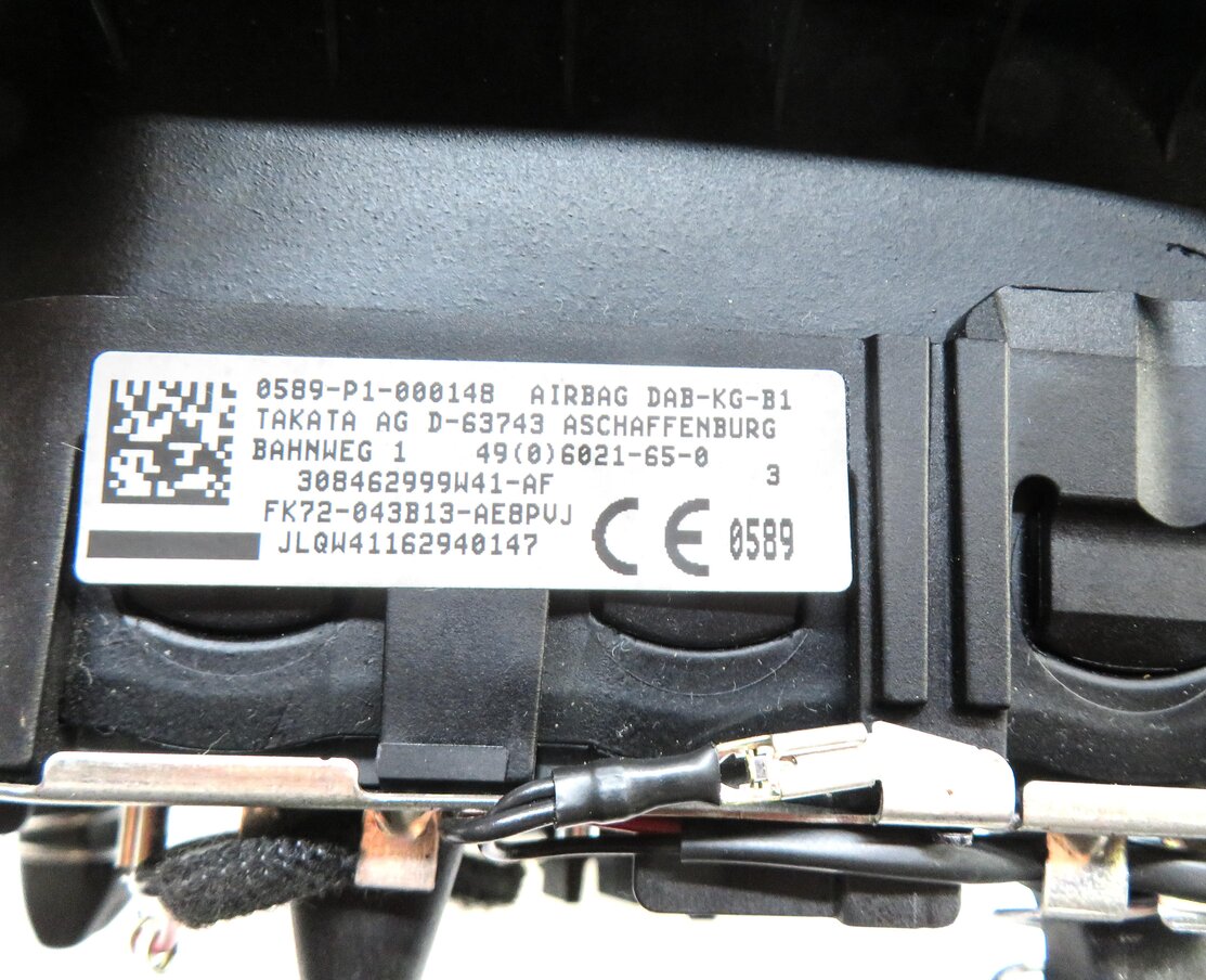 Thumbnail 6: 2015-2017 LAND ROVER DISCOVERY SPORT (L550) DRIVER STEERING WHEEL AIRBAG AIR BAG