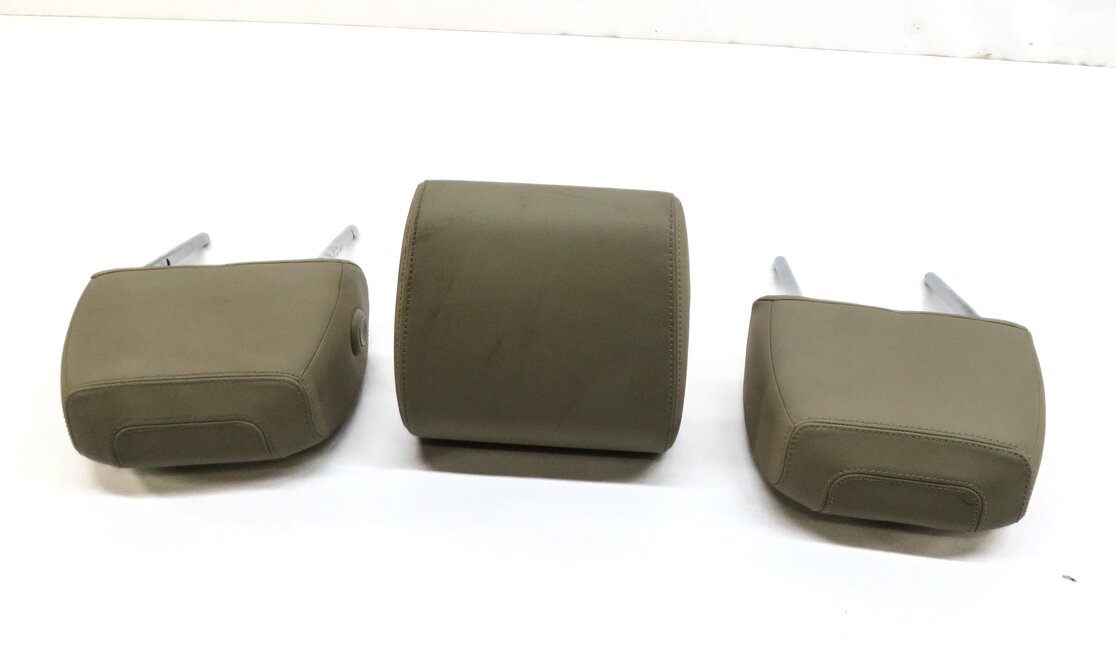 Thumbnail 5: 15-19 DISCOVERY SPORT (L550) REAR LEFT CENTER RIGHT HEADREST SET-3 ALMOND BEIGE