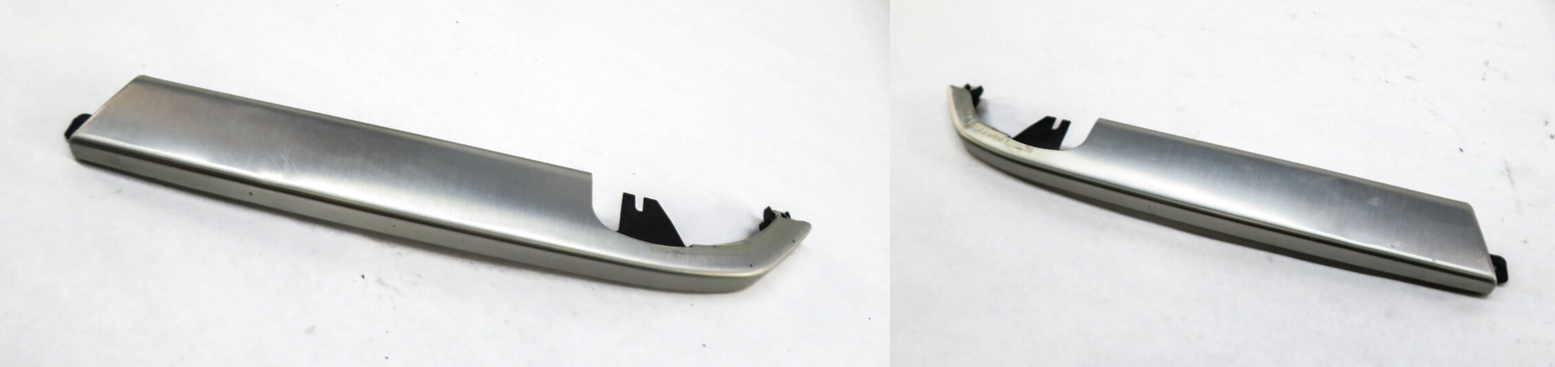 2017 DISCOVERY SPORT (L550) FRONT CENTER CONSOLE TRIM SET (BRUSHED STEEL TRIM)